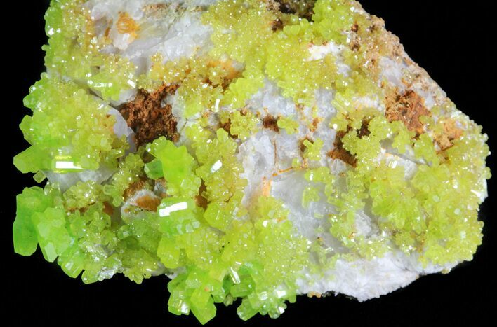 Pyromorphite Crystal Cluster - China #63687